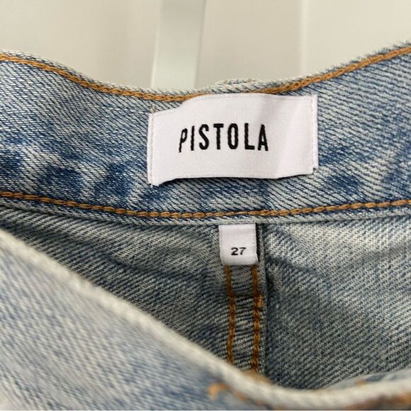 NWT Pistola Kelly 90s Skater Denim Shorts size 27 - Picture 4 of 11